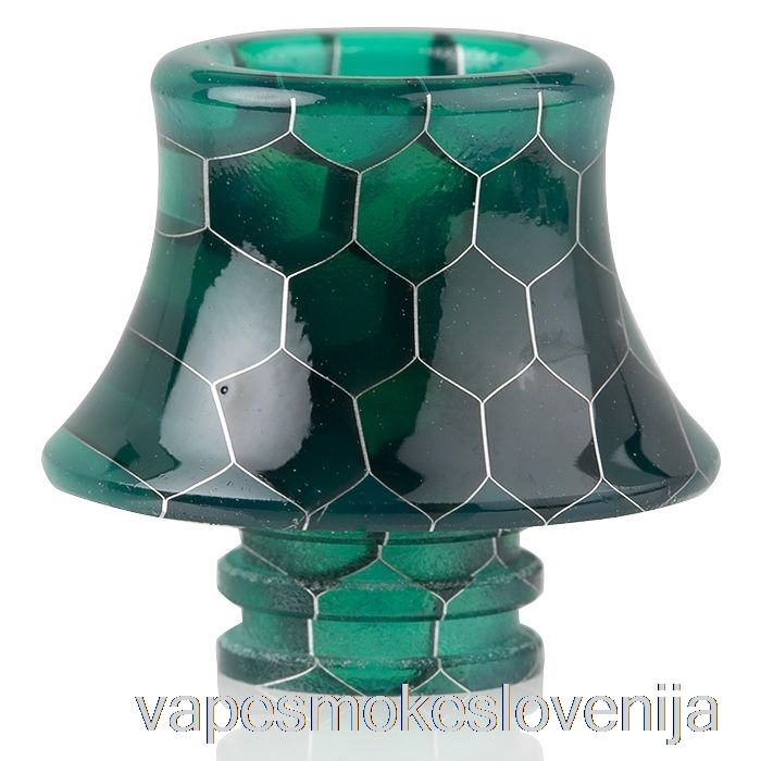 Vape Petrol 510 Stožec Kačja Koža Smola Drip Tip Zelena